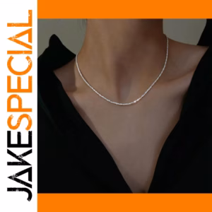 Sparkling 38cm Women’s Necklace with Zircon Pendant