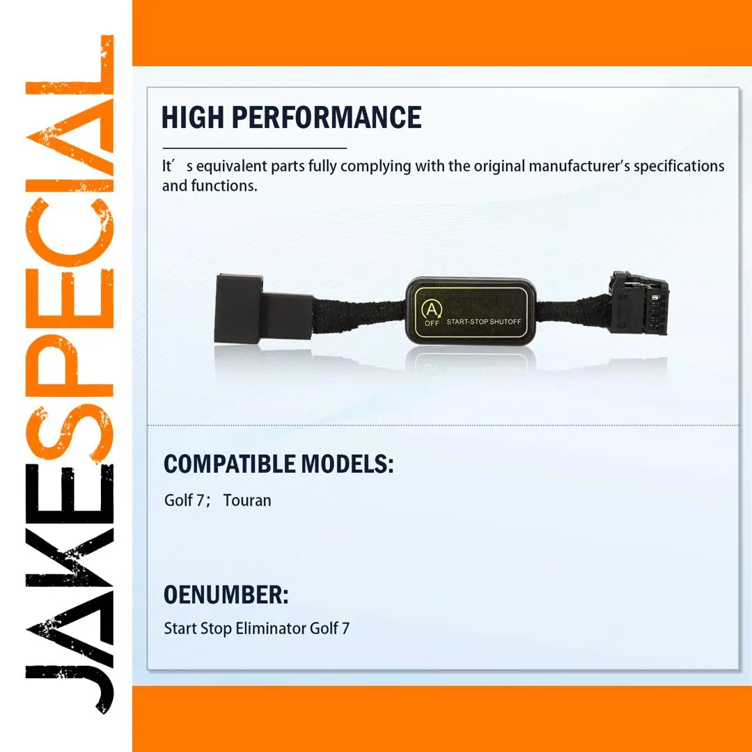 VW Golf, Passat, T-Roc Start-Stop Eliminator Module 1 VW Golf, Passat, T-Roc Start-Stop Eliminator Module