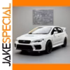 White 1:30 Scale Diecast Subaru WRX Model
