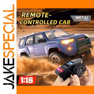 Blue 1:18 Scale Off-Road RC Car