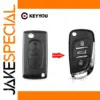Peugeot & Citroen Key Shell Replacement