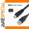 USB to Mini 8-pin Data Cable for Cameras