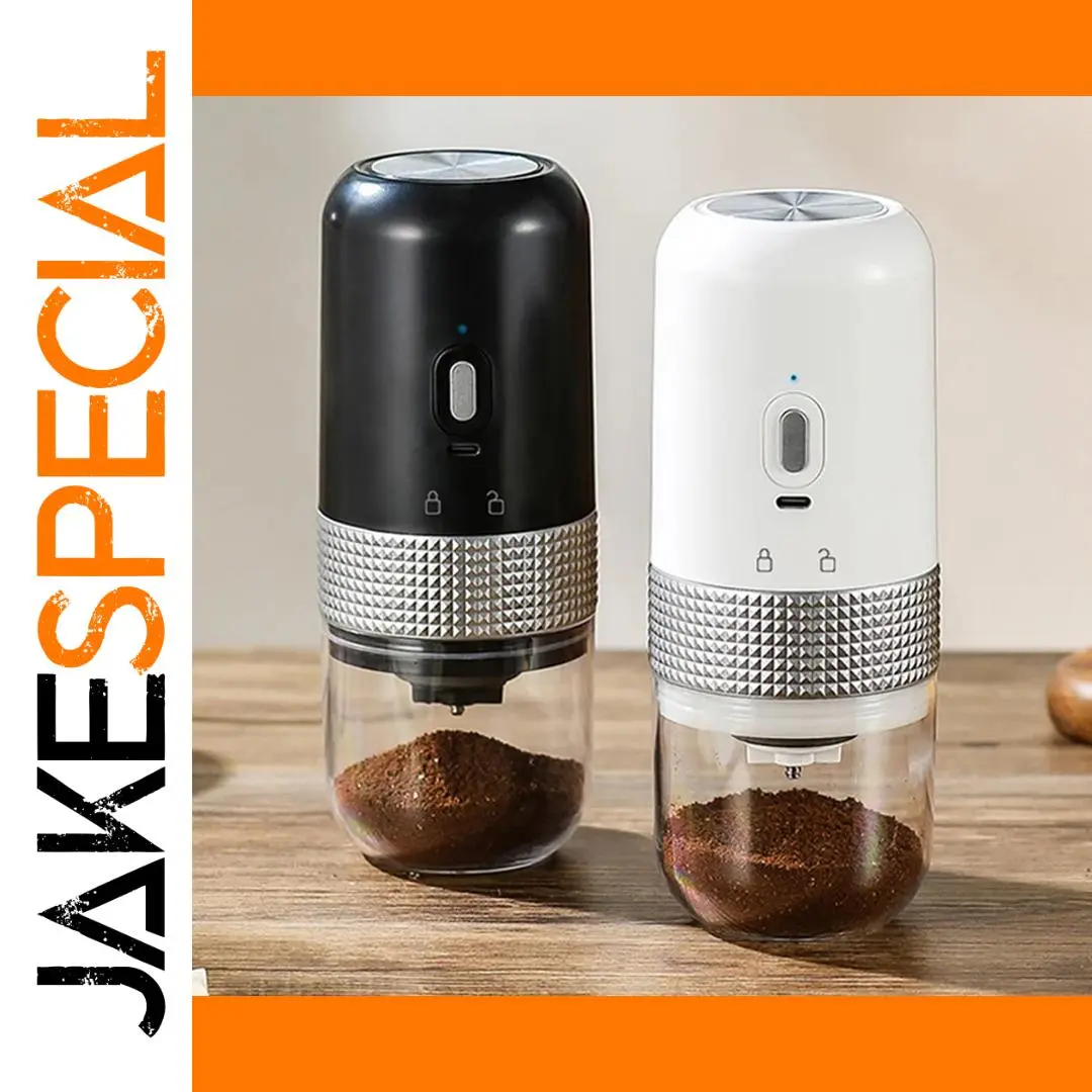 Portable Electric Coffee Grinder 18.8cm, 1000mAh 1 Portable Electric Coffee Grinder 18.8cm, 1000mAh