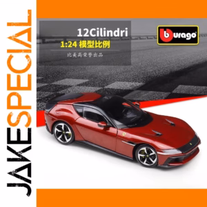 Red Ferrari 1:24 Diecast Alloy Model by Bburago