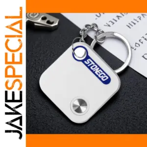 White Bluetooth GPS Tracker for Apple Devices