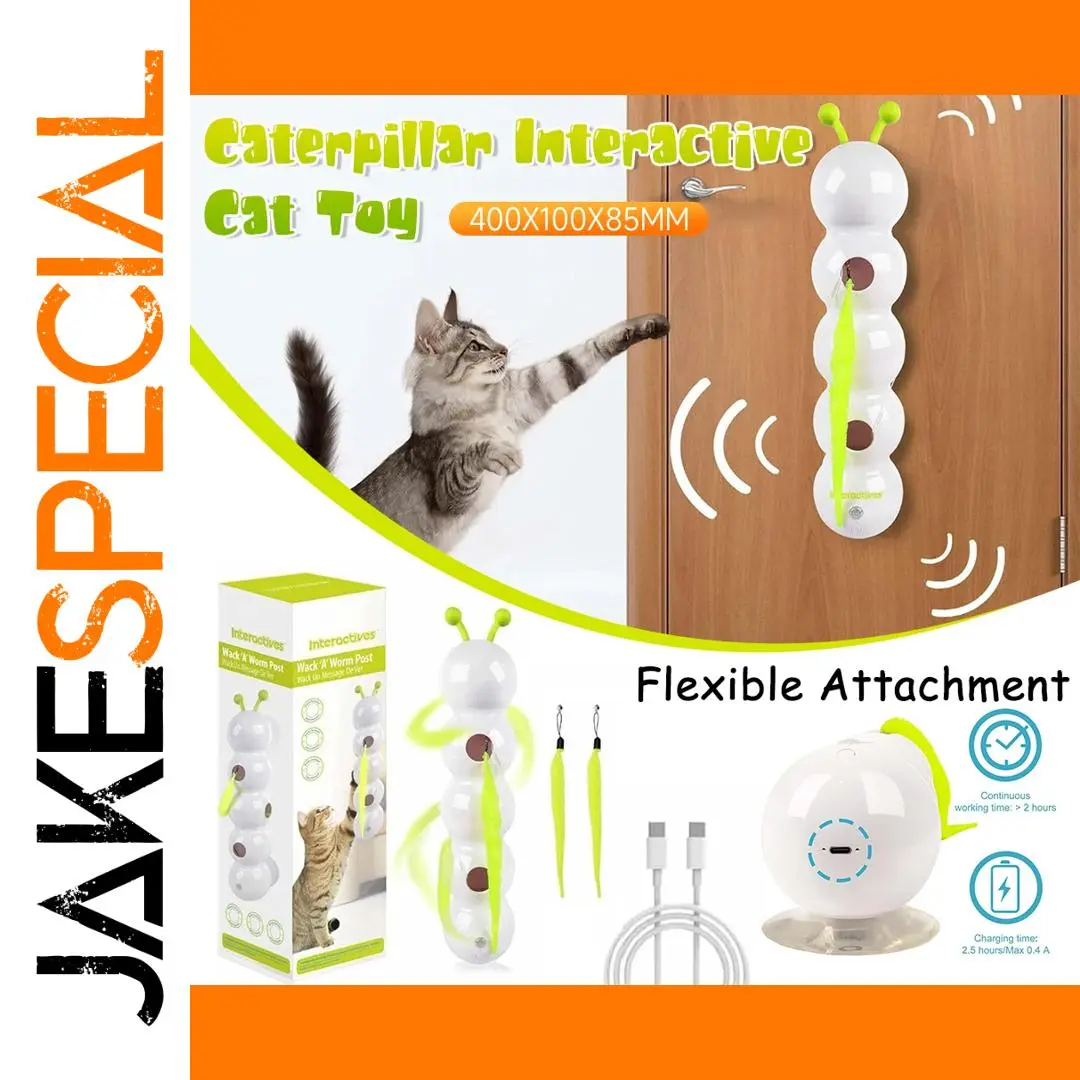 Rechargeable Cat Toy with Smart Motion Sensors 1 Rechargeable Cat Toy with Smart Motion Sensors