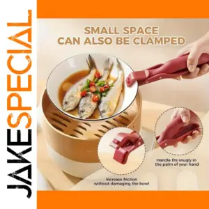 Colorful Anti-Scald Bowl Holder Clips for Kitchen