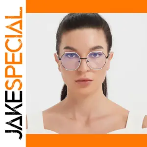 Women’s Semi-Rimless Alloy Eyeglasses Frame Model 97330