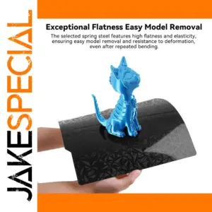 Double-Sided 257x257mm PEO 3D Printer Build Plate