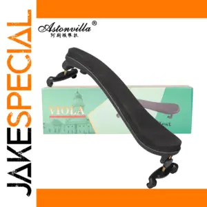 Black Viola Shoulder Rest for 15-16 Inch Violins