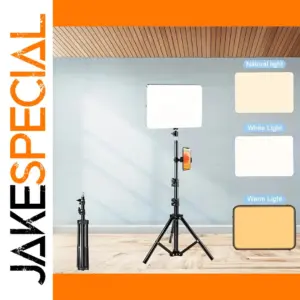 10-inch Professional Video Fill Light with Adjustable Tripod