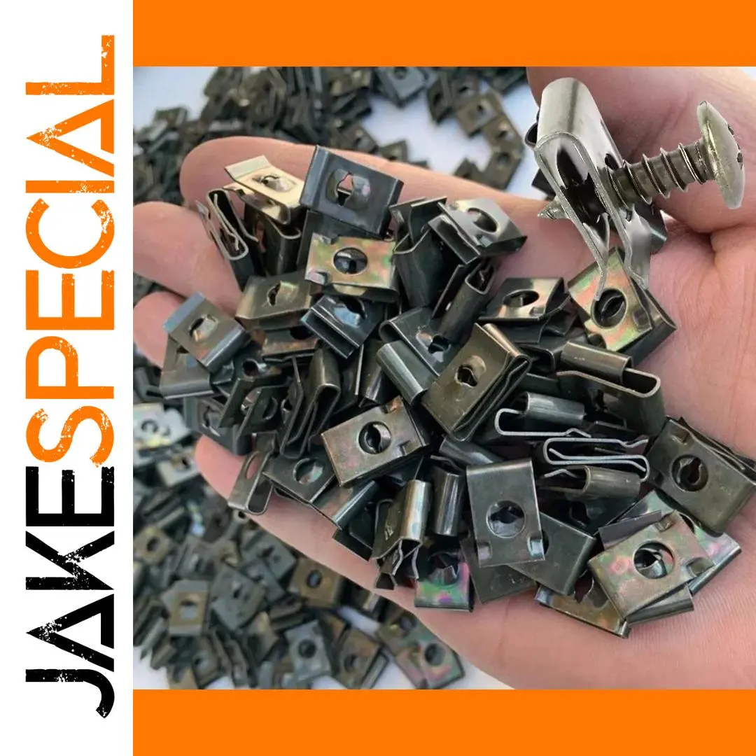 Automotive Fastener Set with 50 Clips 1 Automotive Fastener Set with 50 Clips