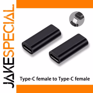 USB C Female to Female Adapter, 10Gbps, Pack of 1-4