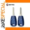 Blue Fiat Key Shell Set for Punto, Bravo, Doblo