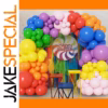 Colorful Rainbow Balloon Garland Arch Kit