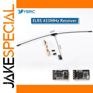 ELRS Nano 433MHz Receiver for FPV Drones