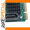 Mini PCIe to SATA III Expansion Card with 4 Ports