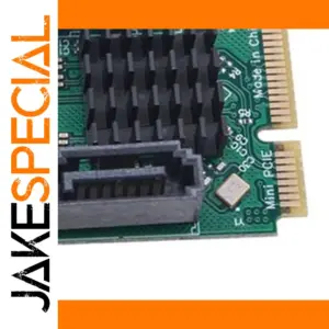 Mini PCIe to SATA III Expansion Card with 4 Ports