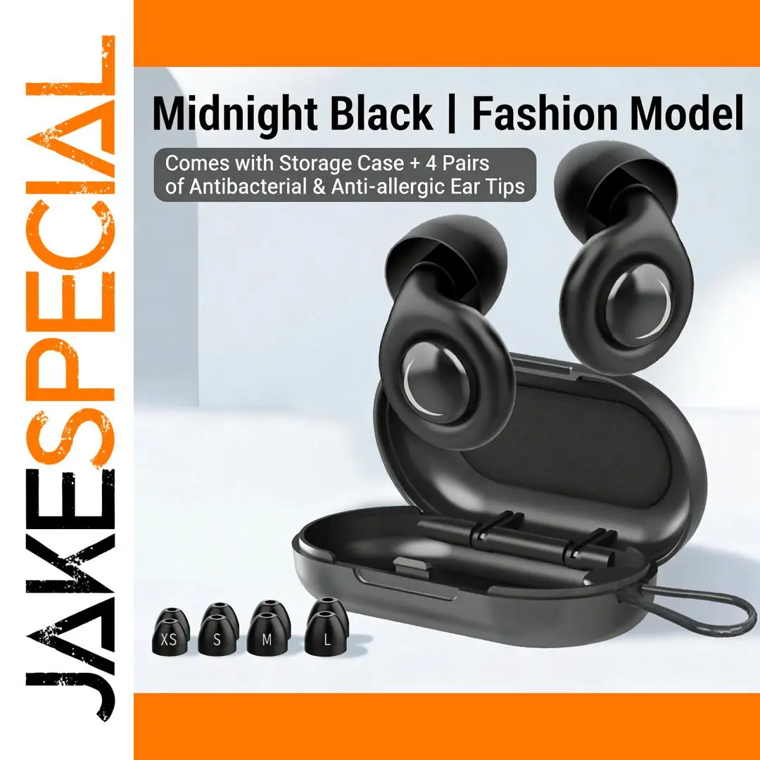 Silicone Ear Plugs with 32dB Noise Reduction and 4 Sizes 1 Silicone Ear Plugs with 32dB Noise Reduction and 4 Sizes