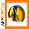 Bright Yellow Industrial Safety Headphones