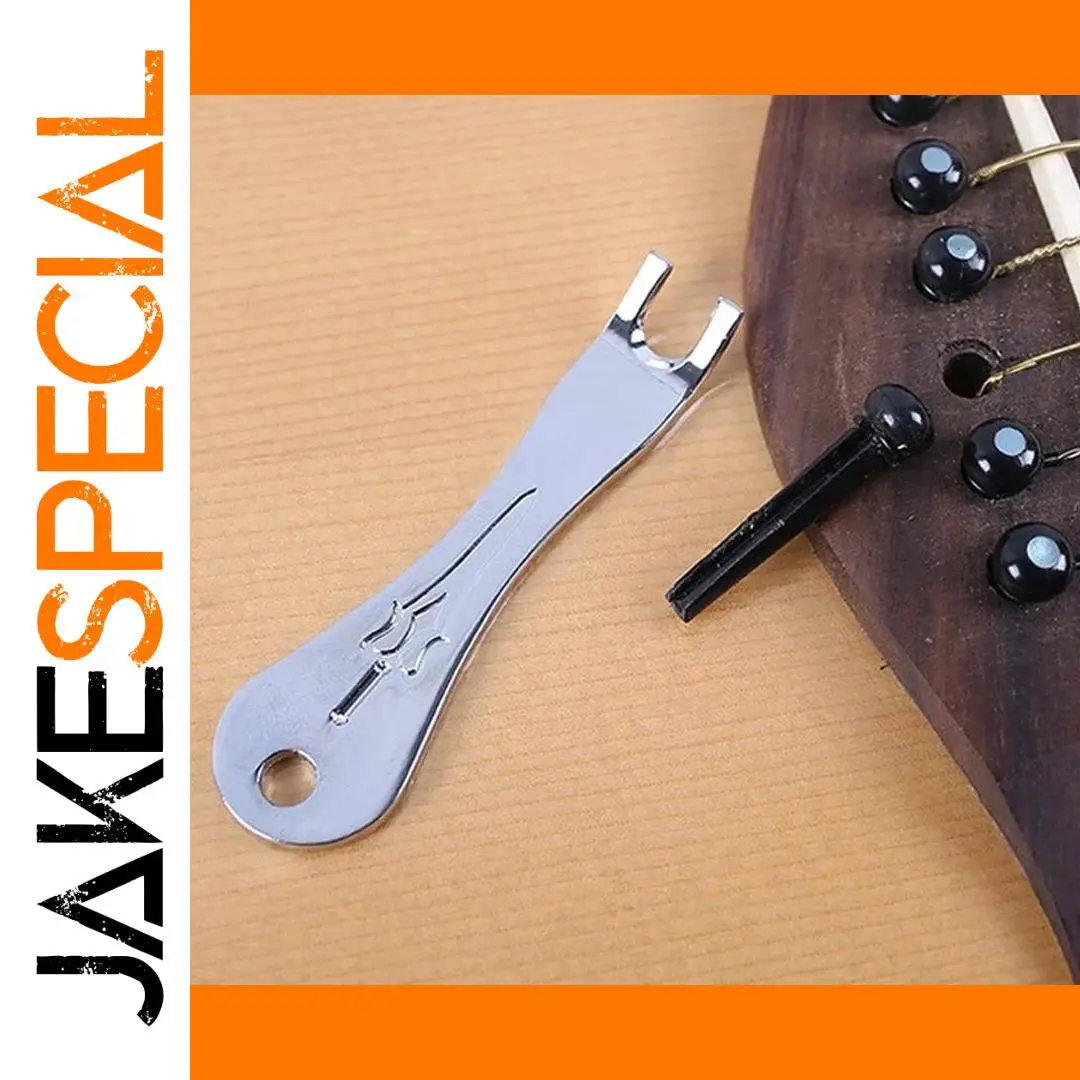 Metal Guitar Bridge Pin Puller for Acoustic Guitars 1 Metal Guitar Bridge Pin Puller for Acoustic Guitars