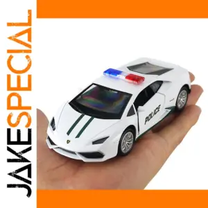 Police Lamborghini Huracan Diecast Model 1:36 Scale