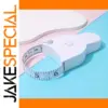 White Automatic Telescopic Body Tape Measure