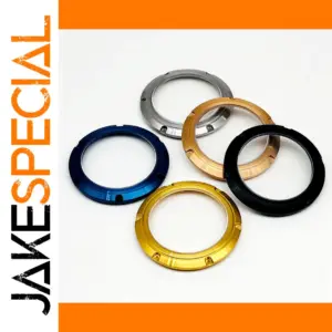 Colorful Stainless Steel Watch Back Rings for Diver Models