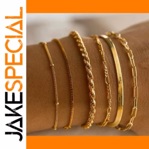 Gold Vintage Boho Bracelet Set for Women