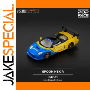 Vibrant Honda Spoon NSX R Gt 1:64 Diecast Model