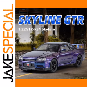 Nissan GTR R34 Skyline Diecast Model 1:32 Scale