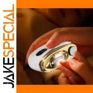 Stylish 2-in-1 Electric Nail Clipper & Polisher