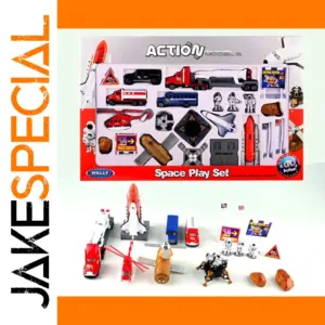 WELLY 1:64 Space Play Set for Collectors