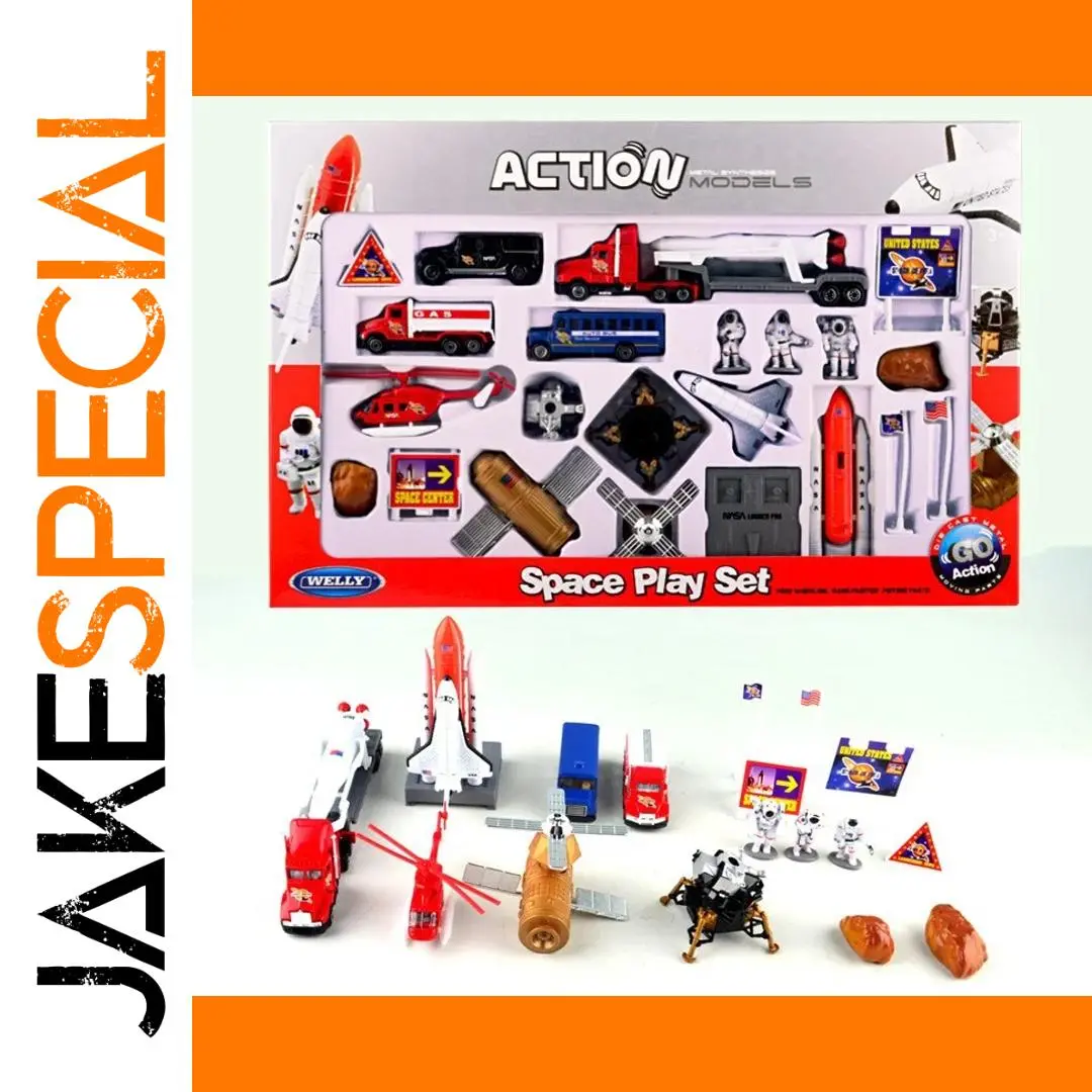 WELLY 1:64 Space Play Set for Collectors 1 WELLY 1:64 Space Play Set for Collectors