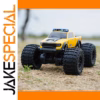 Rugged Yellow Off-Road RC Pickup Truck