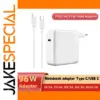 White 61W/96W USB-C Power Adapter for MacBook