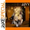 Heart-Shaped Dream Catcher with LED Light