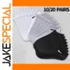 Low-Cut Ankle Socks 10/20 Pairs, 100% Polyester