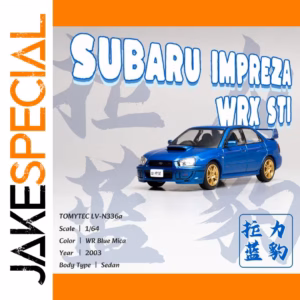 Subaru Impreza WRX STi 1:64 Scale Model