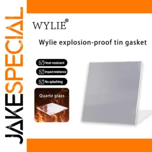 High-Temperature Quartz Glass Gasket 20x1mm