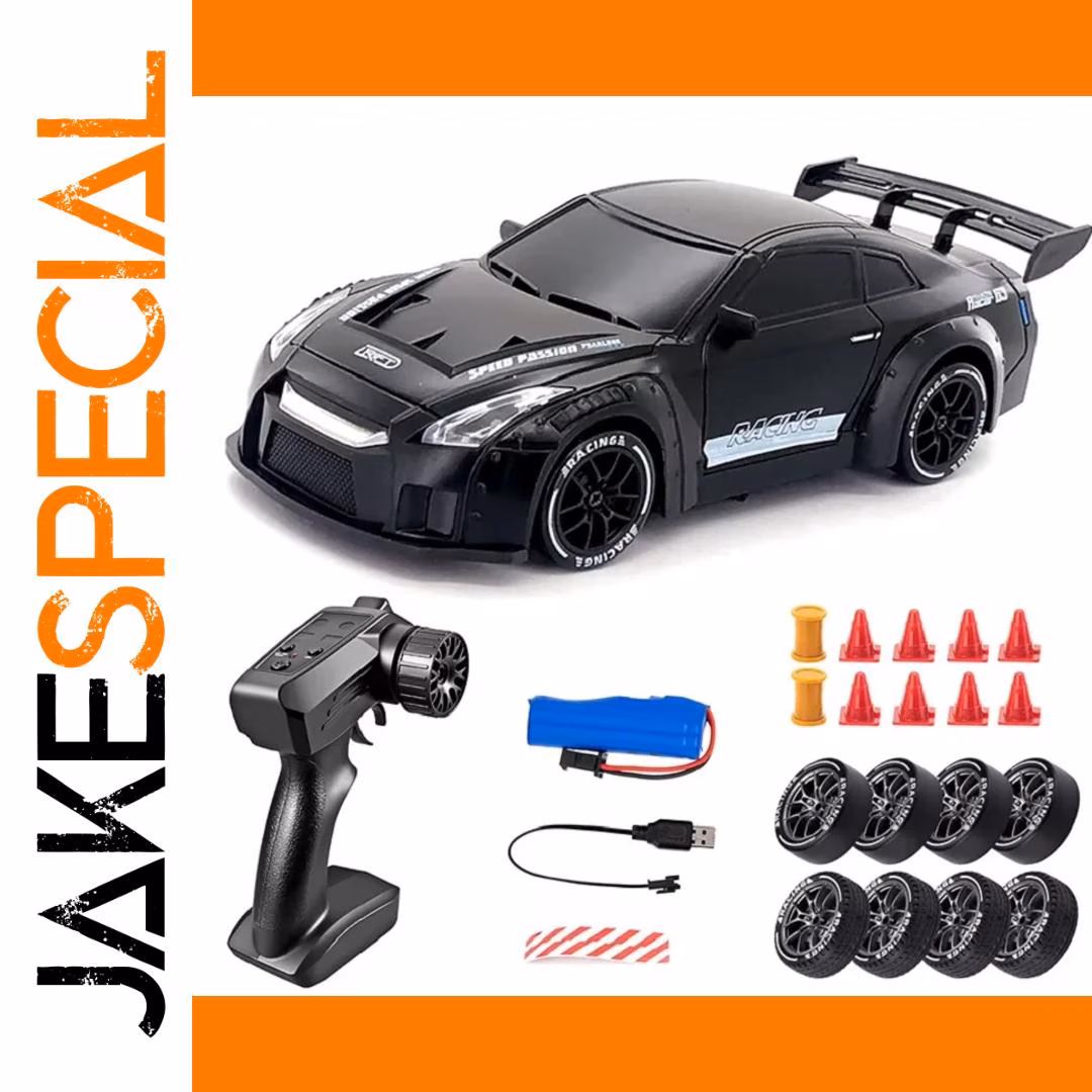 1:24 Scale 4WD RC Drift Car with LED Lights 1 1:24 Scale 4WD RC Drift Car with LED Lights