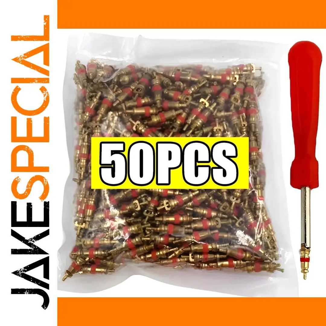 Tire Valve Core Removal Kit with Copper Cores 1 Tire Valve Core Removal Kit with Copper Cores