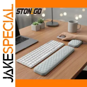 Ergonomic Memory Foam Wrist Rest for Comfort