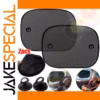 Black Car Rear Window Sunshade Covers