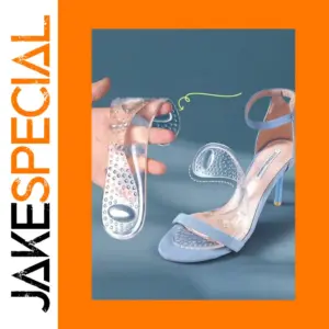 Transparent Silicone Insoles for Comfort