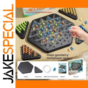 Colorful Chain Triangle Chess Game