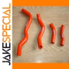 Red Silicone Radiator Hose Kit for Kawasaki KLX250S