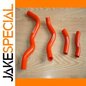 Red Silicone Radiator Hose Kit for Kawasaki KLX250S