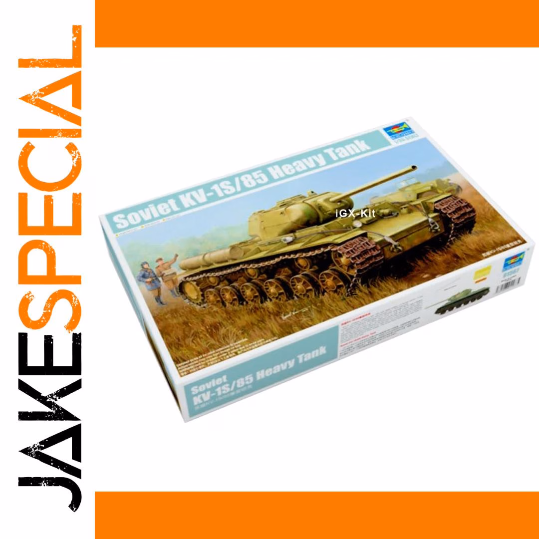 Soviet KV-1S/85 Heavy Tank Model Kit 1 Soviet KV-1S/85 Heavy Tank Model Kit