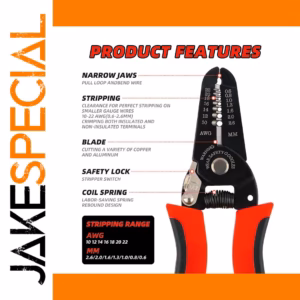 Multi-Function Wire Cutter and Stripper Tool